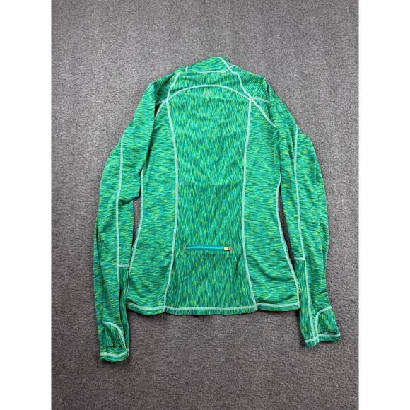 Athleta Women's XS Long Sleeve Green Activewear Top - Picture 2 of 5